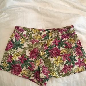 H&M Tropical Floral shorts